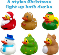 JoFAN 6 pack Halloween light up bath toys with bat, pumpkin, ghost, mummy and witch - view 10