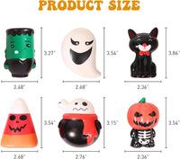 New 6 Packs-Halloween Squishies Toys Slow Rising - 6pcs-2 - image 4