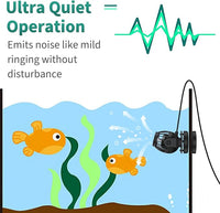 Uniclife 2100 GPH Aquarium Wave Maker for 60-120 Gallon Fish Tanks Adjustable Circulation Pump with Controller and Magnet Mount for Marine Freshwater Aquarium Circulation Pond