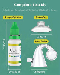 Pawfly Glass CO2 Drop Checker for Aquarium CO2 Indicator for Planted - 1 pc - image 4