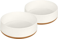 Harry Barker Small Modern Dog Bowls, Non-Slip Base - Large Bowls
