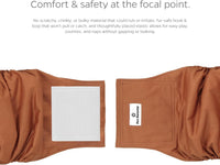 Pet Parents Washable Belly Bands for Male Dogs + Extendrs of Durable - Small (13-16") / Natural - image 3