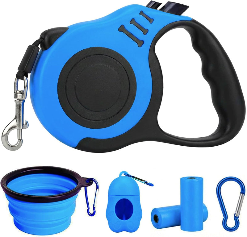 PETIMP Retractable Dog Leash Lightweight 16FT Leash Set – Essentials for Dogs