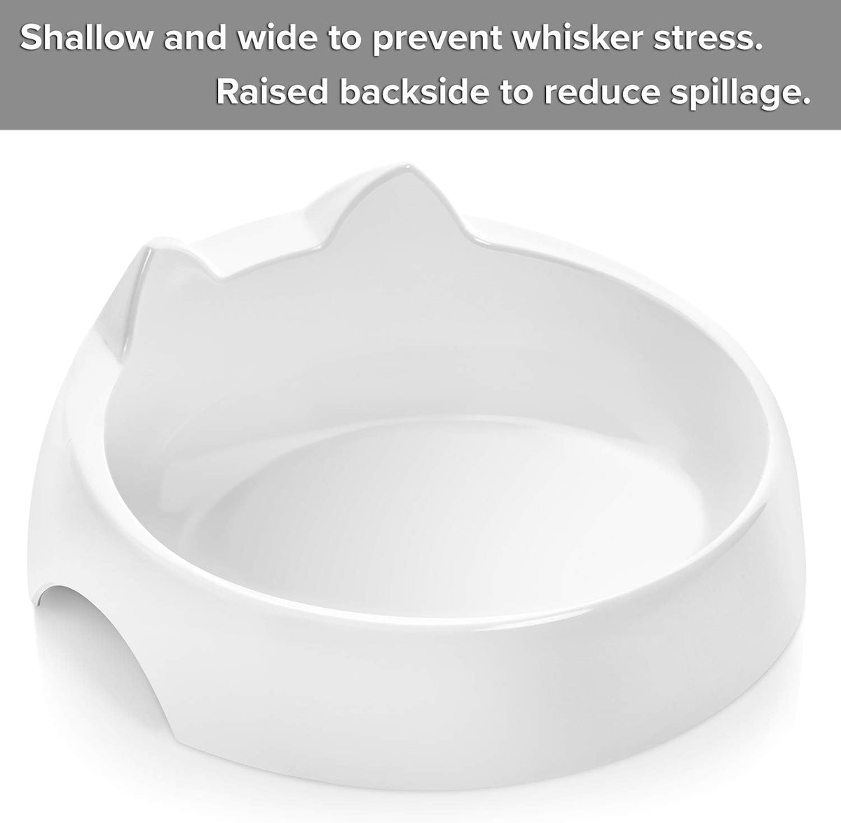 CatGuru Cat Bowls, Whisker-Friendly Cat Water Bowl - image 2