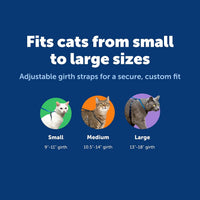 PetSafe Come With Me Kitty Harness and Bungee Cat Leash - Medium (Pack of 1) / Red - image 3