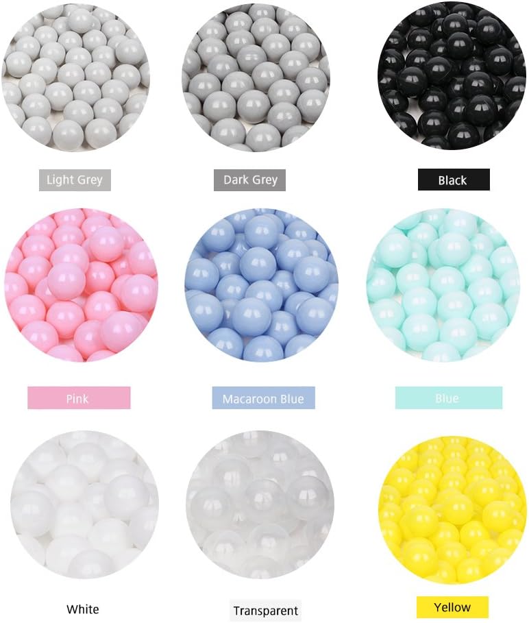 Wonder Space Soft Pit Balls - 100 balls / Pure - Transparent - image 3