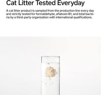 pidan Tofu Cat Litter Clumping,Flushable,Ultra Absorbent and Fast Drying, 100% Natural Ingredients Litter,Solubility in Water,Really Dust-Free,Less Scattering (5.3lb×1bag)