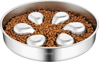 Feedoo Elevated Dog Bowl Stand - Flower Slow Feeder 1-Pack