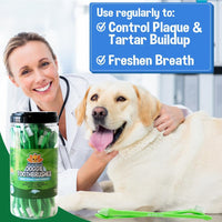 Bodhi dual-headed dog toothbrush 50-count canister for dogs and cats - view 3