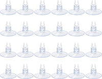 AQUANEAT Aquarium Suction Cups, for Fish Tank Airline Tubing - Clear