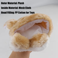 RIY plush rabbit farm animal hand puppet for storytelling and pretend play - view 37