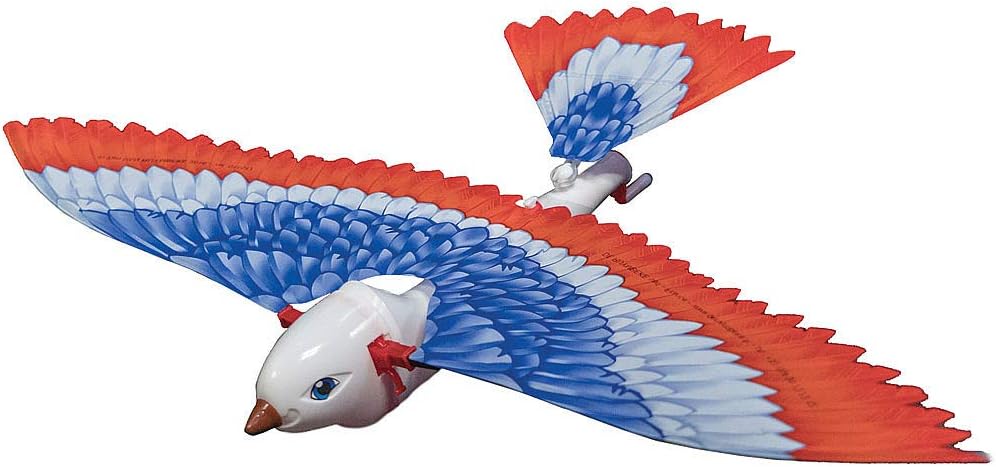TEDCO Tim Classic flying bird ornithopter 79000, rubber band powered flapping toy