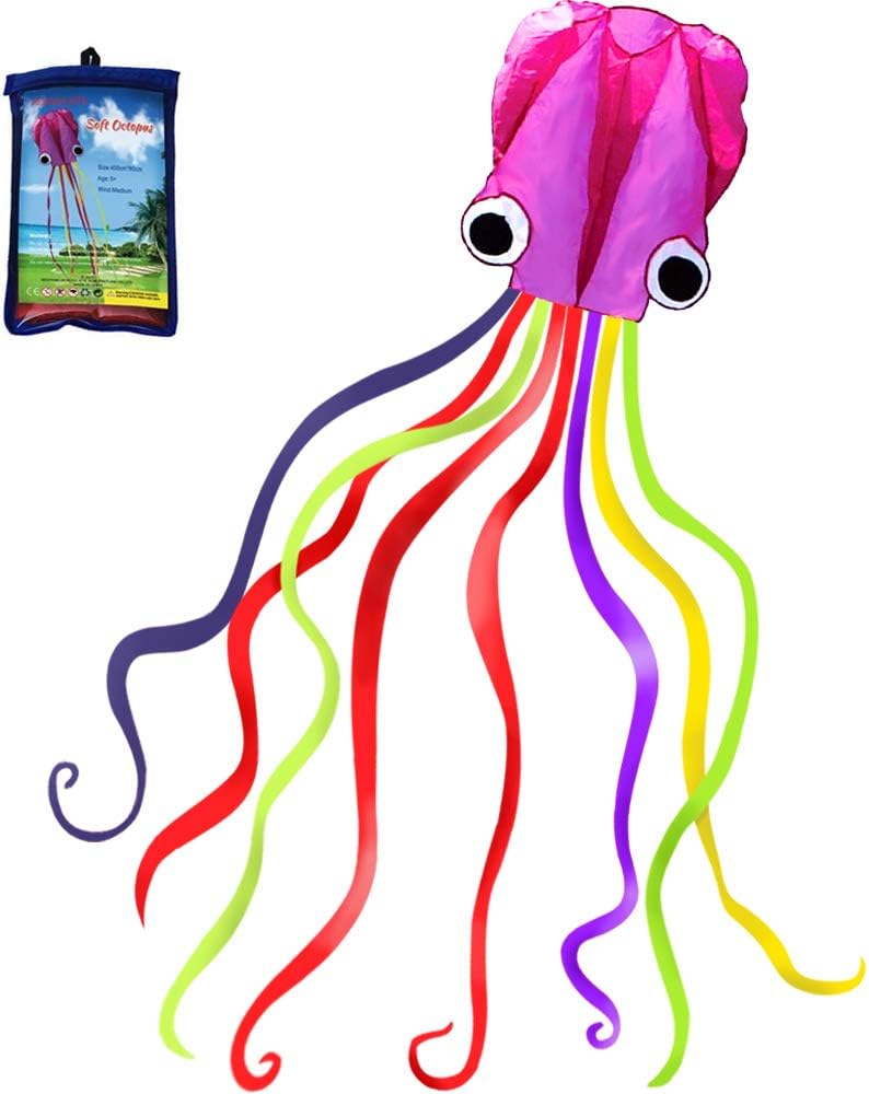 Hengda Kite Soft Octopus Kite Series - 1 / Purple