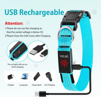Light Up Collar for Small Dogs& Cats - S (11.8-15.7inch/ 30-40cm) / Blue - image 3