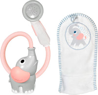Yookidoo Baby Bath Shower Head - Wash & Glove Pink / 1