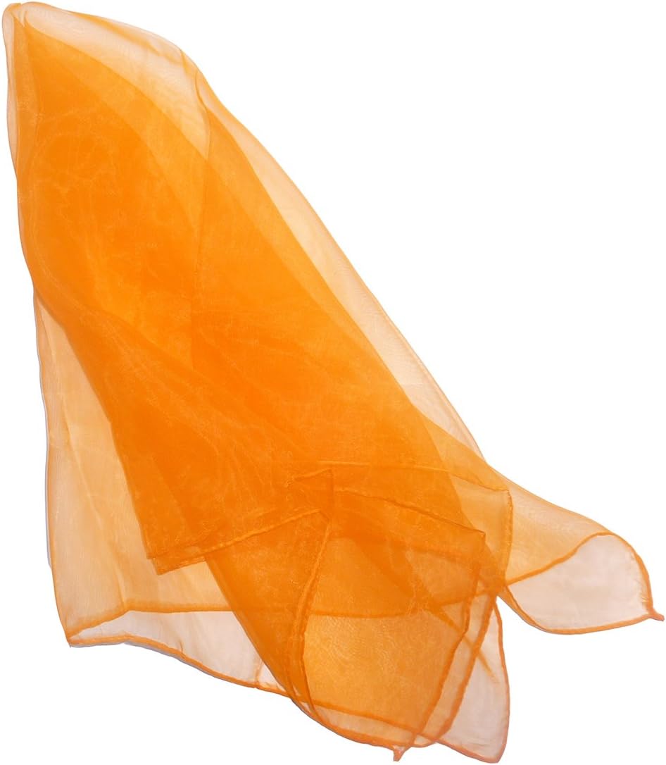 Hoerev Pack of 12 Approx. 24" x 24" Juggling Dancing Scarves Floaty - Medium / Red - image 3