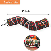 Cat Tunnel Tube Toys，Tunnels for Indoor Cats - S - 2 Way Mushroom - image 3