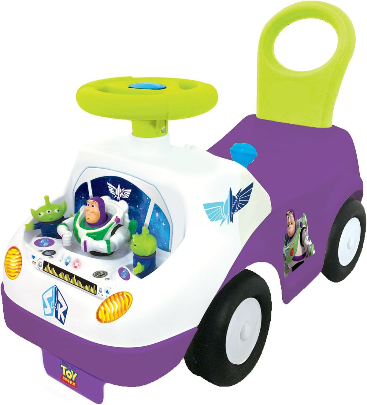 Kiddieland My First Buzz Ride-On Toddler Toy with Music & Flashing