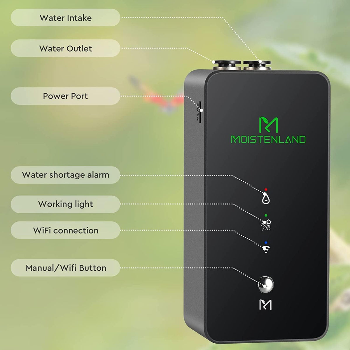 Moistenland Reptile Mister - Black-WiFi - image 3