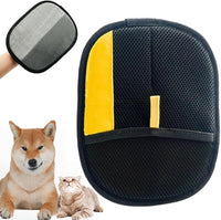 Pet Hair Removal Gloves, pet Hair Remover, Reusable Double-Sided electrostatic pet Hair Removal Gloves, pet Grooming Gloves.Suitable for Sofas, Furniture, Carpets, car Seats