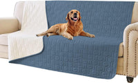 Tcksstex Waterproof Blanket Couch Cover for Dogs Pet Bed Protector – Essentials for Dogs - Navy Blue / 68x82Inch (Pack of 1)