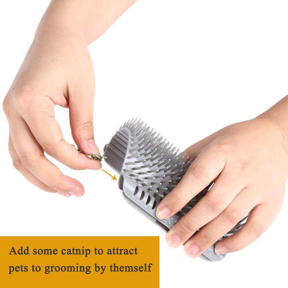 3.0 Softer Cat Self Groomer with Catnip - 3.0 Softer Grey (4 Pack) - image 3