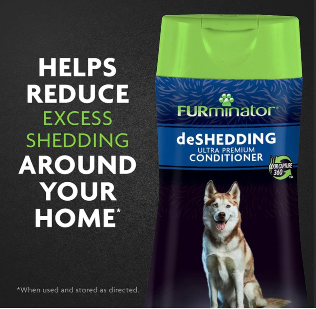 Furminator Deshedding Ultra Premium Shampoo & Conditioner Bundle. - image 3