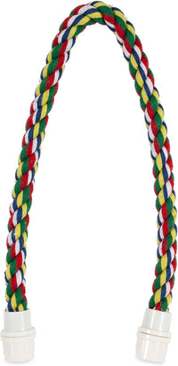 JW Pet Comfy Perch For Birds Flexible Multi-color Rope - Small / 21" - image 2