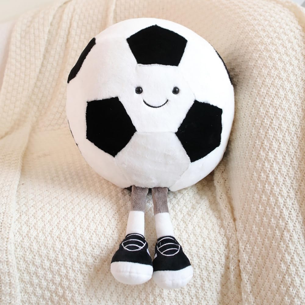 XIZHI 12 inch rugby plush toy sport ball pillow with cute face and short legs - view 7
