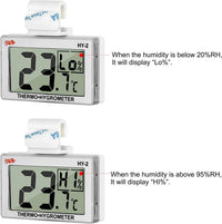 Digital Reptile Thermometer for Tank - Silver - image 2