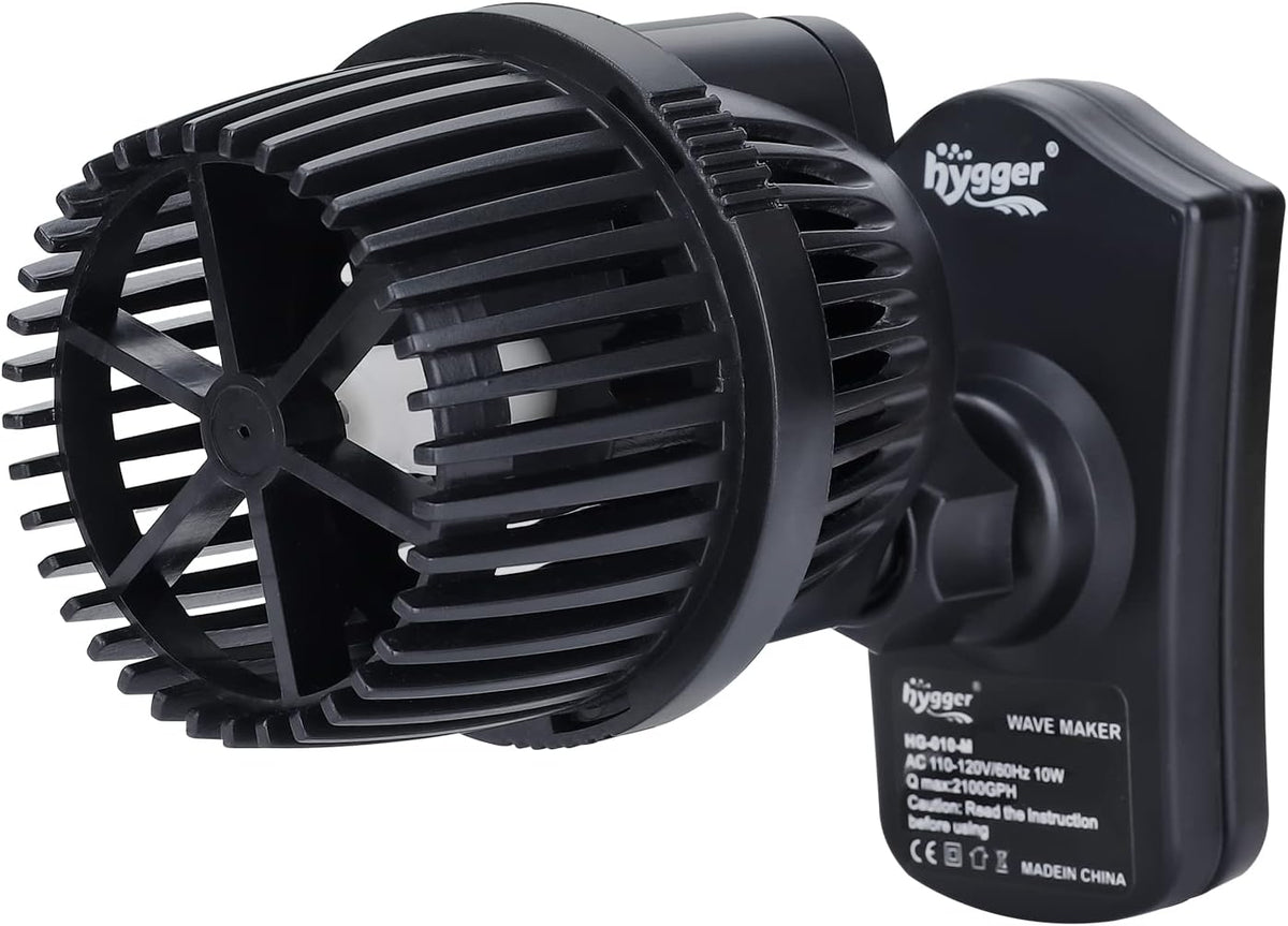 hygger 1050 GPH Aquarium Wave Maker Pump with Strong Magnetic Suction - 2100GPH (12W)