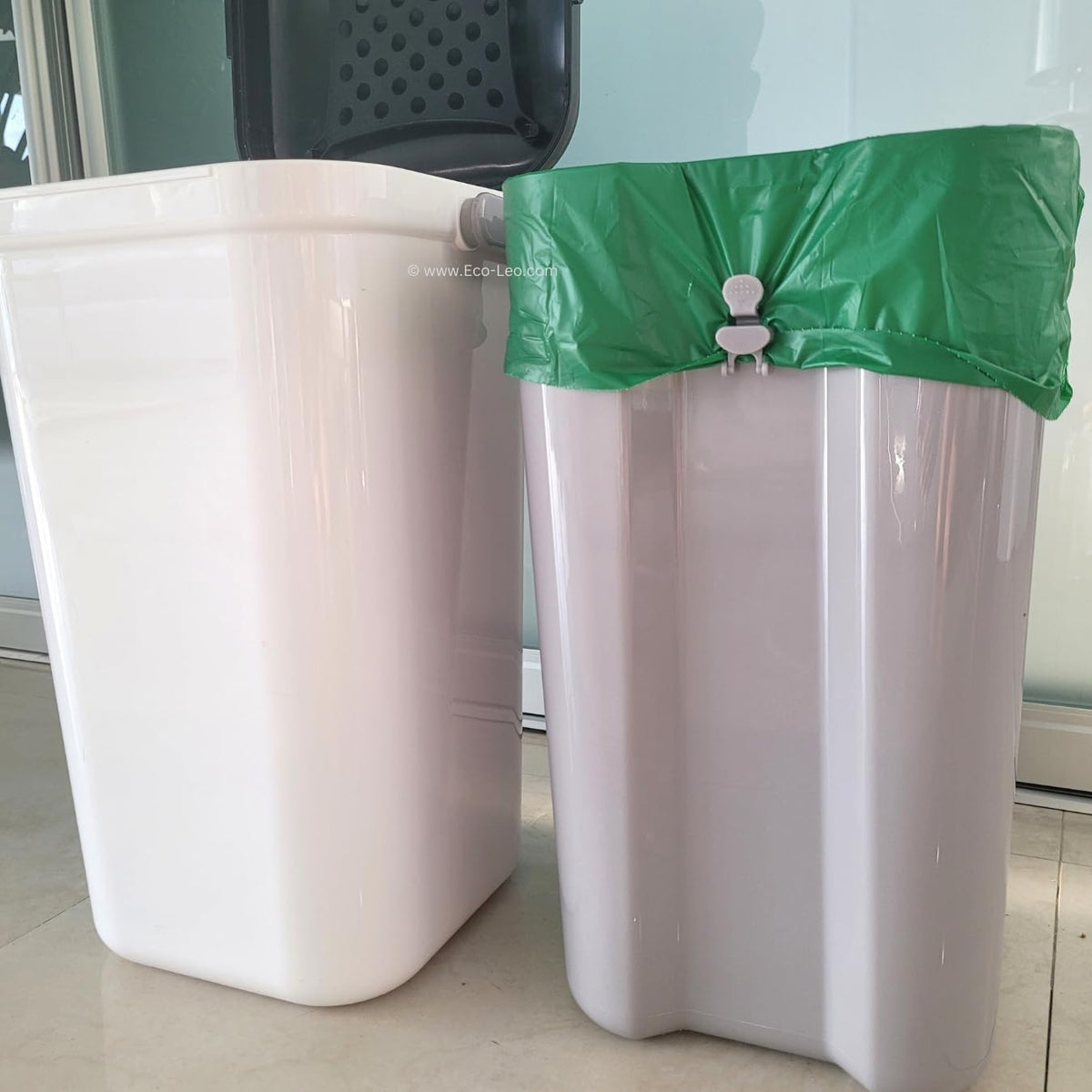 Pet-Fusion Compatible Bags for Cat Litter Pail/Dog Waste Station - 15 Bags + Deodorizer Bundle - image 2