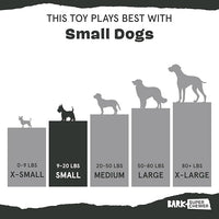 Barkbox Torbert The Troll Dog Toy for Small Dogs – Natural Rubber with Wacky Bounce – Perfect for Aggressive Chewers and Long-Lasting Playtime