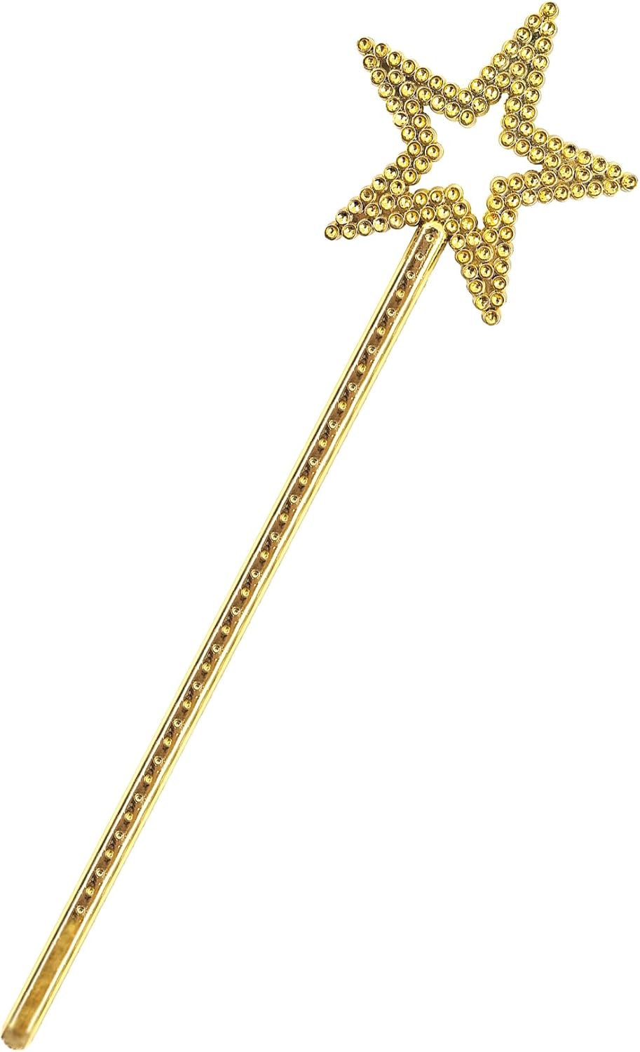 Star magic wand for kids, 13 inch plastic wand with sparkling five-pointed star - view 2