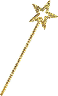 Star magic wand for kids, 13 inch plastic wand with sparkling five-pointed star - view 2