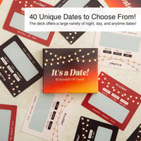 It's a Date!, 40 Fun and Romantic Scratch Off Date Night Ideas for Him, Her, Girlfriend, Boyfriend - image 3