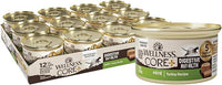 Wellness CORE+ Digestive Health Pate Adult Wet Cat Food, Natural, Protein-Rich, Grain Free, 3 Ounce, 12 Pack (Turkey)