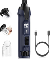 Casfuy 6-Speed Dog Nail Grinder - Blue