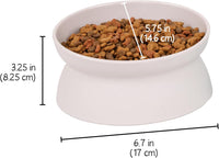 Kitty City Elevated Slow Feeder Cat Bowls - Pastel / Large - Standard - image 3