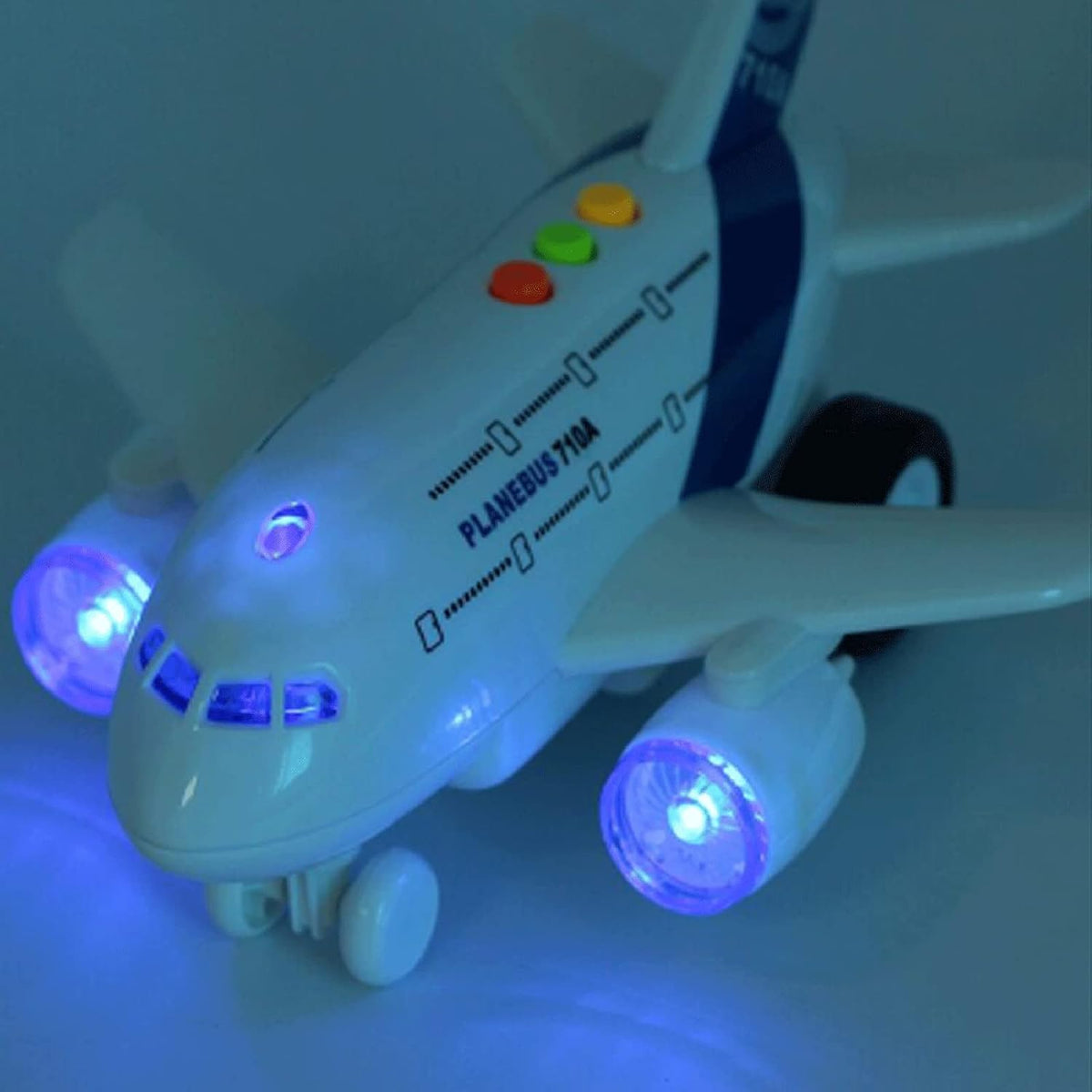 Airplane Toys for Toddlers, Friction Powered Toy Plane for Kids - image 3