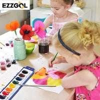 Ezzgol Watercolor Paint Sets, Bulk Pack of 24, 8 Colors – Fun for Kids & Family - image 3