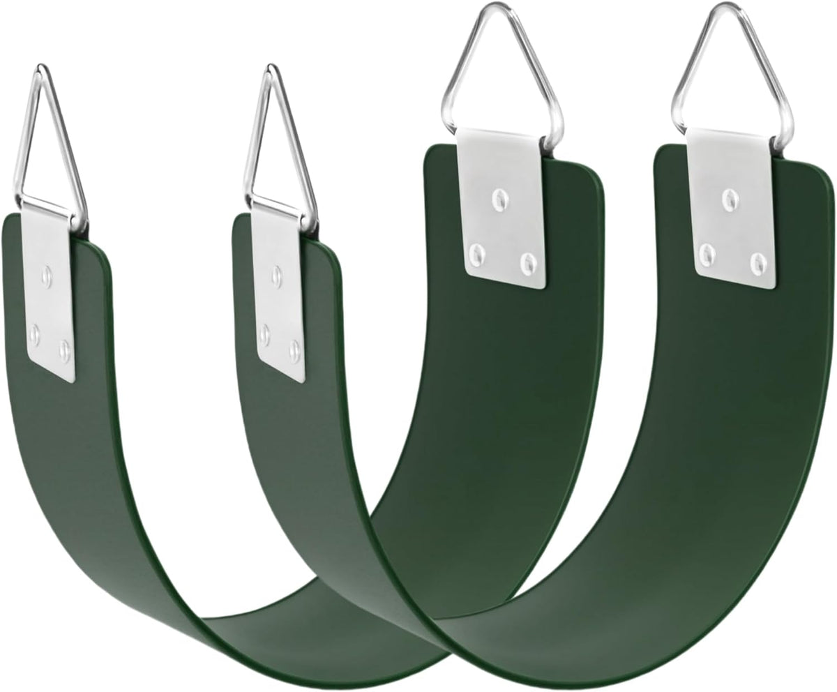 GAMKII swing seat 2 pack in black, U-shaped EVA boards with metal triangle rings - view 2
