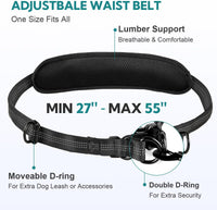Hands Free Dog Leash for Two Dogs Walking, Running – Essentials for Dogs - Grey-Green / Medium - image 4