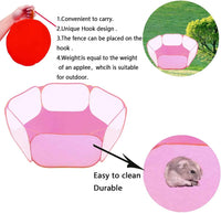 Small Animals Tent, Reptiles Cage - Pink - image 4