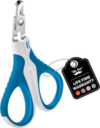 Mr. Pen Cat Nail Trimmer - Blue & White, Cat & Kitten Nail Clipper, Pet Claw Trimmer for Small Dogs