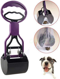 Pet Pooper Scooper for Dogs Cats – Essentials for Dogs - Purple - image 3