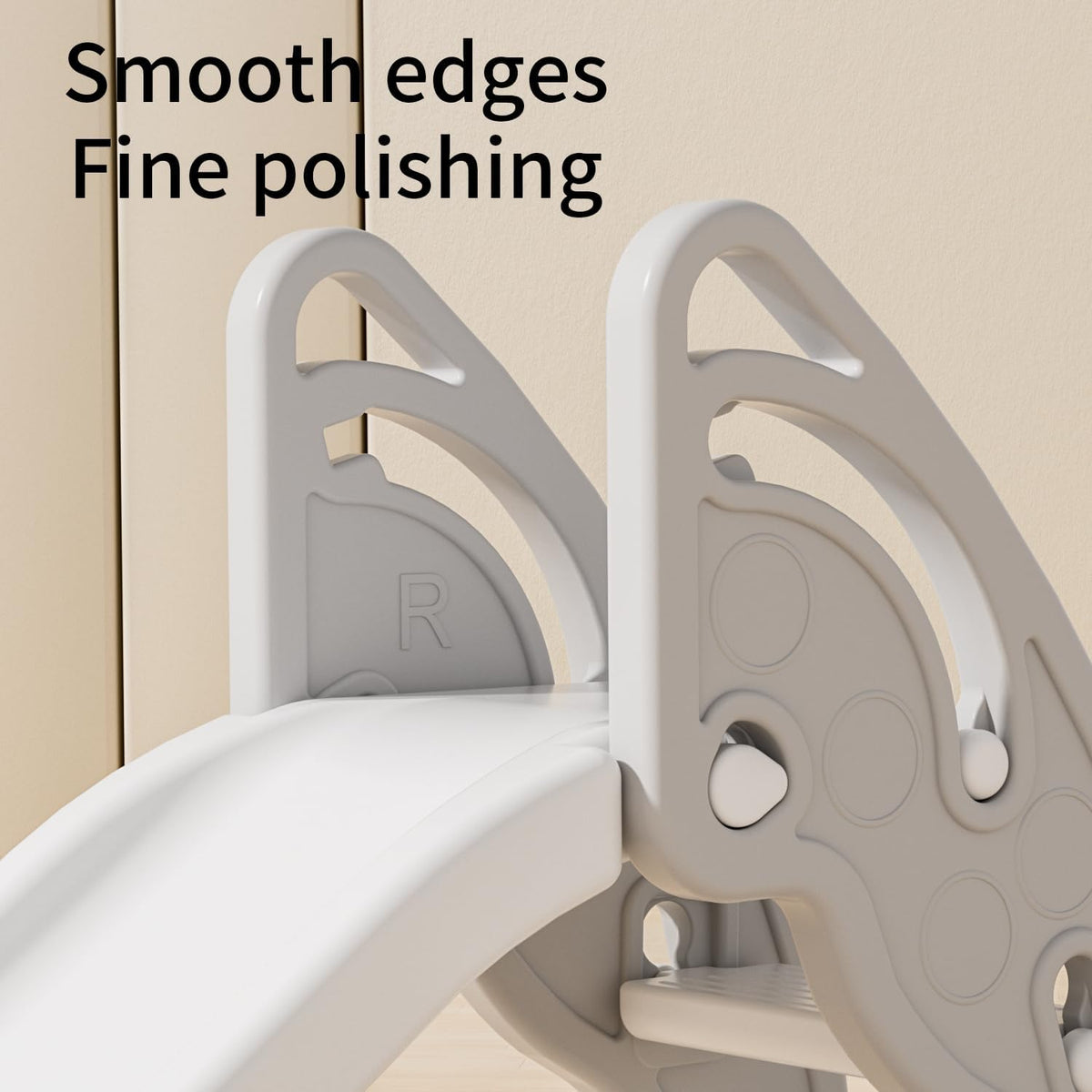 Toddler Slide Large Play Climber Slide PlaySet with Extra Long - Gray - image 4