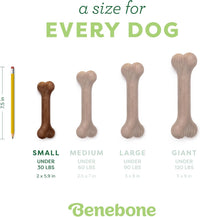 Benebone Fishbone Durable Dog Chew Toy for Aggressive Chewers - REAL Bacon / Bone / Small - image 4