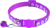 2 Pack Breakaway Cat Collars with Bells - Purple - image 3