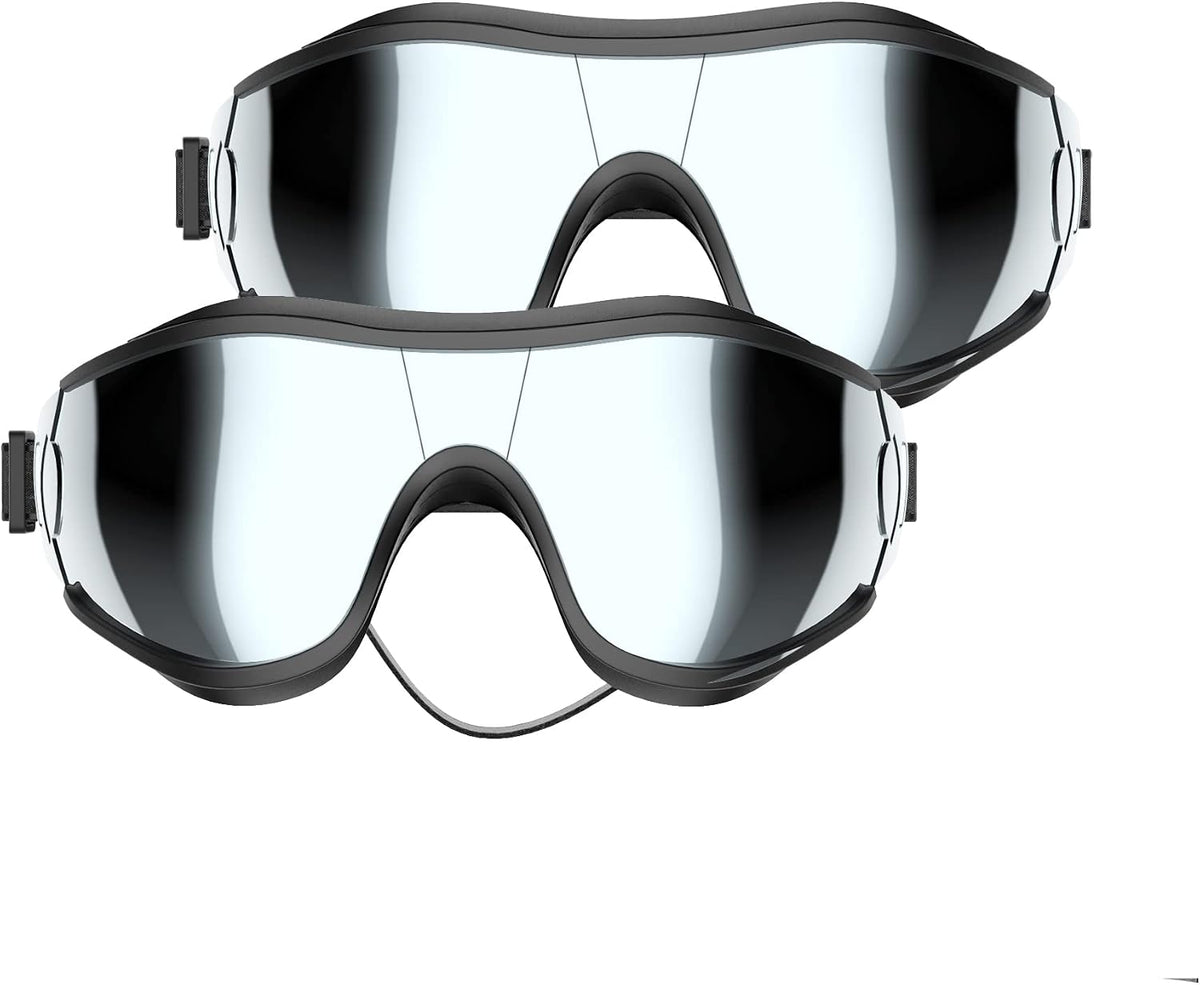 Dog Sunglasses Dog Goggles - Black - Pack of 2